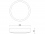 Plafoniera Titania LED ECO
