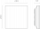 Oprawa awaryjna Edge S kwadratowa