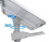 Lampa uliczna solarna LED 50 W / 4500 lm, IP65