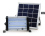 Solarna lampa outdoor 20W LED z oddzielnym panelem i pilotem