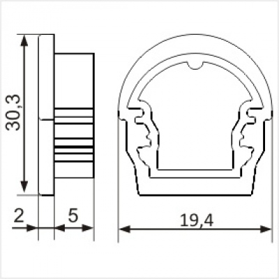 ZAŚLEPKA UNI12 D /OP