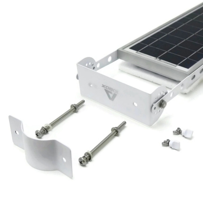 Latarnia uliczna solarna LED Gemini 18 ze słupem 3-4m i fundamentem