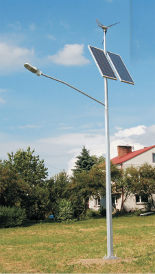 Latarnia solarno-wiatrowa Hybrid Solar LED V4