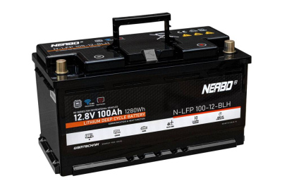 Akumulator LiFePO4 Nerbo Lithium N-LFP RV