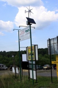  Elektriko Zestaw Solarno-Wiatrowy do podświetlenia bilboardu o wym 6mx3m	