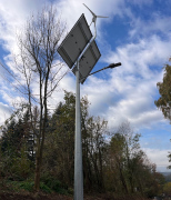 Latarnia solarno-wiatrowa Hybrid Dual Solar LED V1