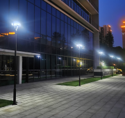 Lampa solarna parkowa LED 12W 1500LM panel 20W LiFePO4
