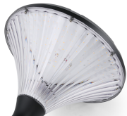 Lampa solarna parkowa LED P-03 17W panel 25W LiFePO4 30Ah