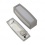 Meridian Box Lampa ścienna Srebrnoszary E27 20w Z Czujnikiem Ruchu