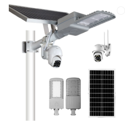 Lampa solarna uliczna z kamerą CCTV 60W (bez słupa)