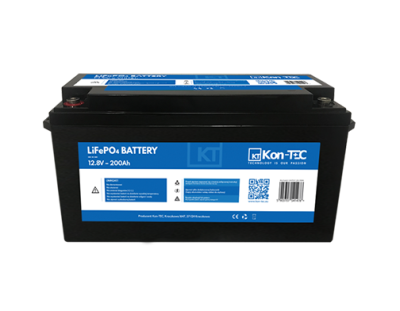 Akumulator litowo-żelazowo-fosforanowy LiFePO4 Kon-Tec 200Ah 12,8V