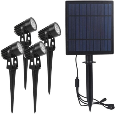 Lampa solarna LED 6000K 4x3W 4000mAh