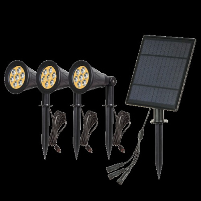 Lampa solarna LED G104 3000K 3x7W 4000mAh