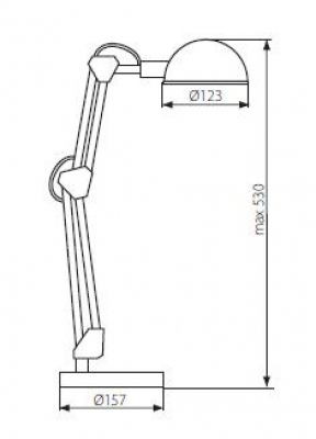 Lampka biurkowa PIXA KT-40-W