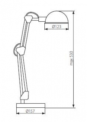 Lampka biurkowa PIXA KT-40-B