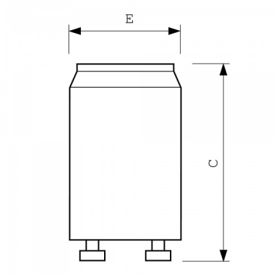 Zapłonnik S2 4-22W ser 220-240V wh eur