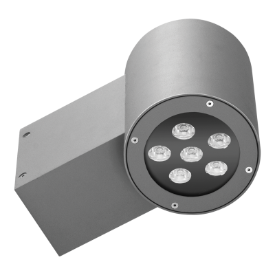 Oprawa Rotunda 2 Led  Ed 17w Biały 3000k Ip65 10  Szary