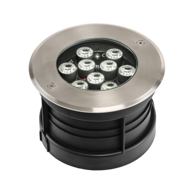 Oprawa najazdowa Runa 2 Led 150 Ed 12w Biały 6000k Ip67 10  Czarny