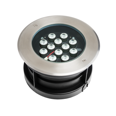 Oprawa najazdowa Runa 3 Led 200 Ed 15w Zielony Ip67 10  Czarny