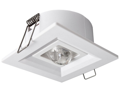 Oprawa Lovato P Led 3w (opt. Koryt.) 1h Jednozadaniowa Biała