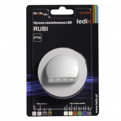 RUBI z ramką PT 14V DC aluminium barwa światła rgb