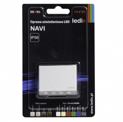 NAVI NT 14V DC aluminium barwa światła biała ciepła