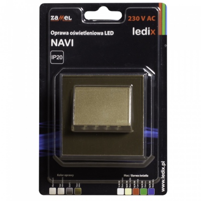 NAVI PT 230V AC stare złoto barwa światła biała ciepła