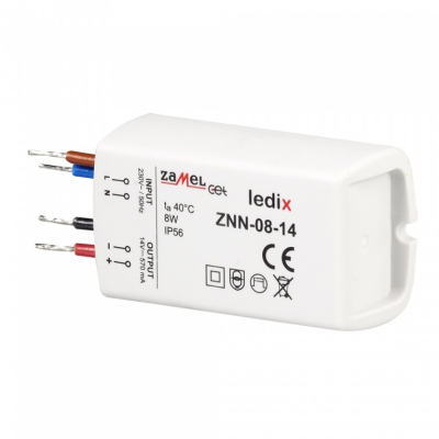 Zasilacz LED natynkowy 14V DC 8W