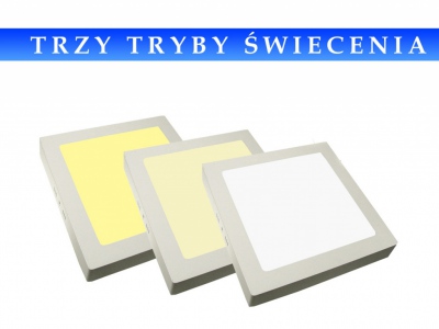 Panel Led Rektus 12w 230v  Ww+dw+cw