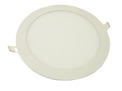 Panel Led Okragły Round 24w 230v Biały Ciepły