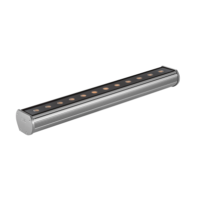Kinkiet dekoracyjny Modena 600 Led Ed 15w Biały 6000k Ip66 15x40  Szary