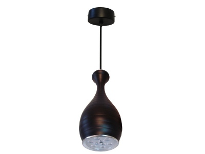 Lampa Wisząca Uma Led Power  9w Czarna Dw