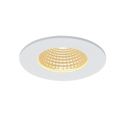 Patta-f Lampa Sufitowa Okrągła Biała Matowa 9w 38° 3000k Zasilacz