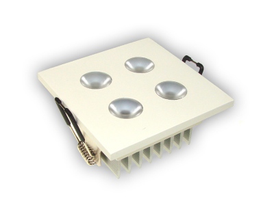 Downlight Led Power Gaby  4*1w Biały Ciepły