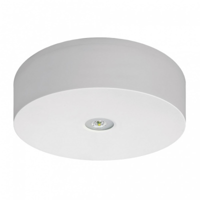 Oprawa Axn Ip65 Led 6w (opt. Otwarta) 3h Jednozadaniowa At Biała