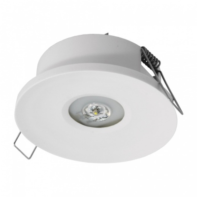 Oprawa Axp Ip65/20 Eco Led 1w Opt. Otwarta) 3h Jednozadaniowa Biała