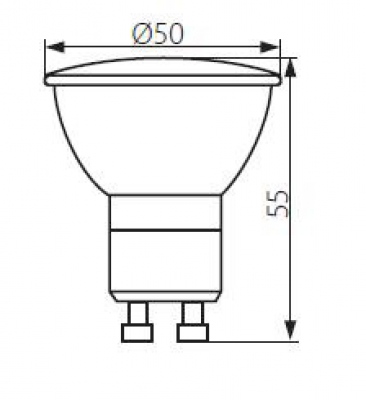 Tomi Led3w Gu10-nw