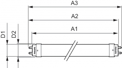 Corepro Ledtube 600mm 8w865