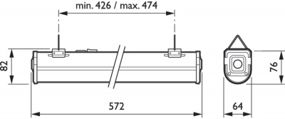 Bn124c Led21s/840 Psu Tw1 L600