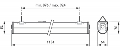 Bn124c Led41s/840 Psu Tw1 L1200