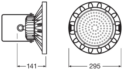 Highbay Led 120w/6500k 100-240v Ip65