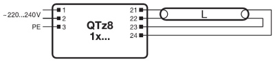 Qtz 8 1x18/220-240