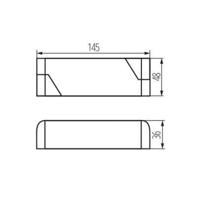 Zasilacz elektroniczny LED POWELED P 12V 30W