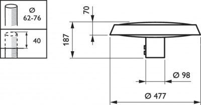BDP260 LED50-4S/830 II DM10 62P
