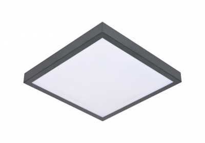Plafon Vital Kwadrat 2*e27  Antracyt Ral 7016