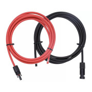 Przewód solarny UV 2x4mm2 z MC4 5m Przewód solarny UV 2x4mm2 z MC4 5m