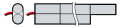 Akumulator 0000-NH-PAB-84-21-N-20 NiMH 8,4V 2,1 Ah PAB
