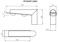 Oprawa parkowa LED 30W IP65 COB