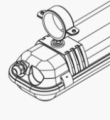 Wspornik AMO3 (zakres fi 47- 52mm) (komplet 2 szt.)