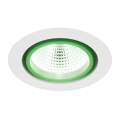 Oprawa downlight LUGSTAR PREMIUM LED p/t ED 2500lm/830 IP44 72° biały zielony